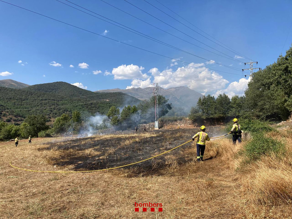 Incendi la Pobleta