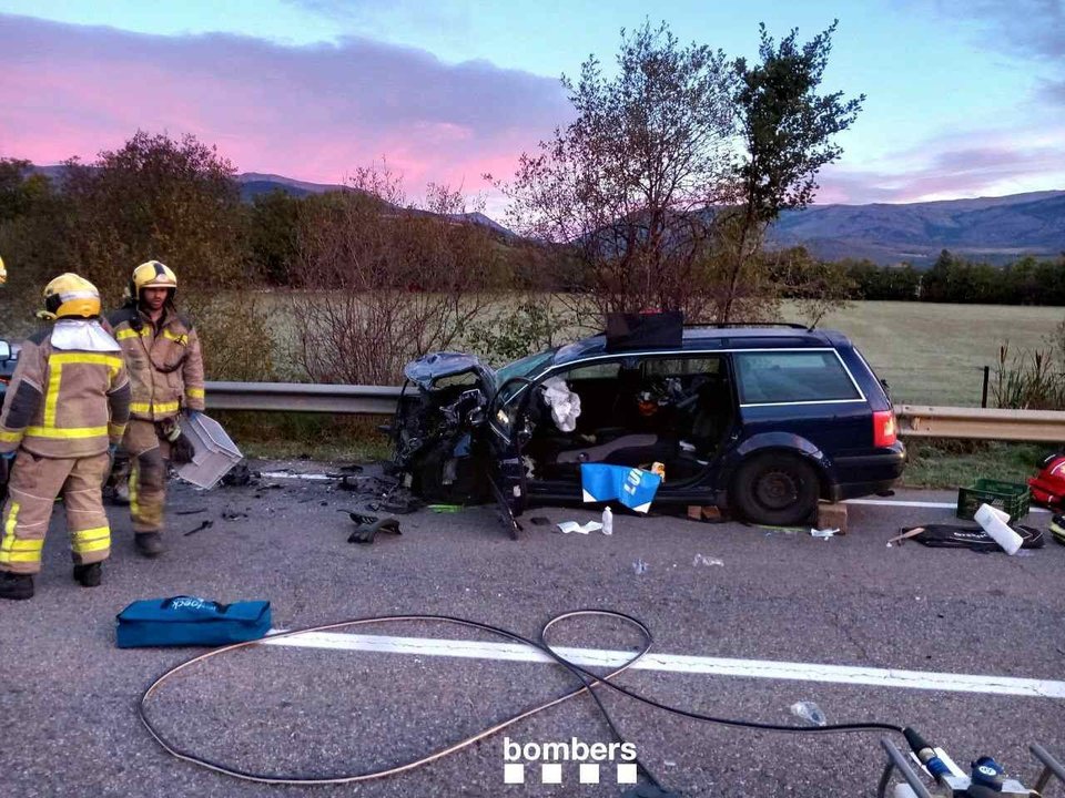 Accident N-152 Puigcerdà